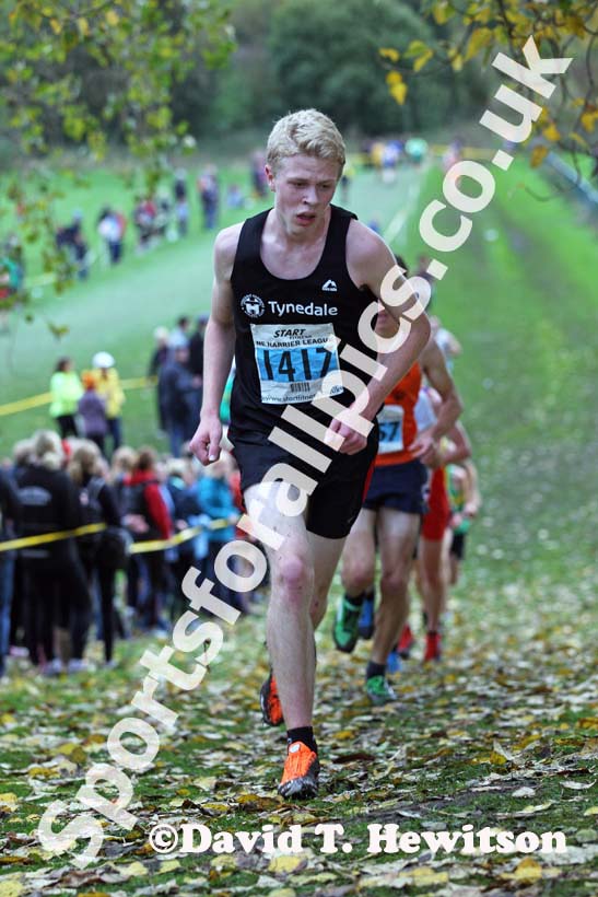 Senior men Blue 1417 North East Harrier League, Blaydon. Photo: David T. Hewitson/Sports for All Pics